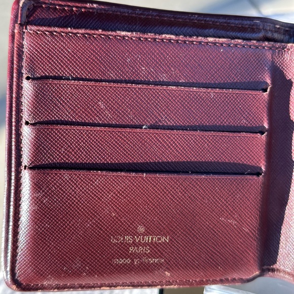 Louis Vuitton Mini Lin Pink Denim Wallet - Picture 17 of 17